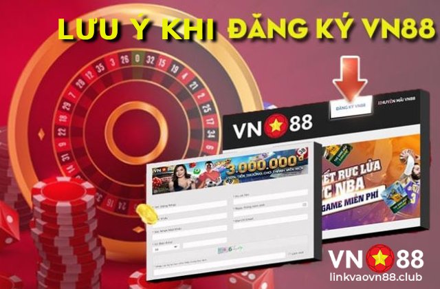 Hướng dẫn Đăng ký tài khoản VN88