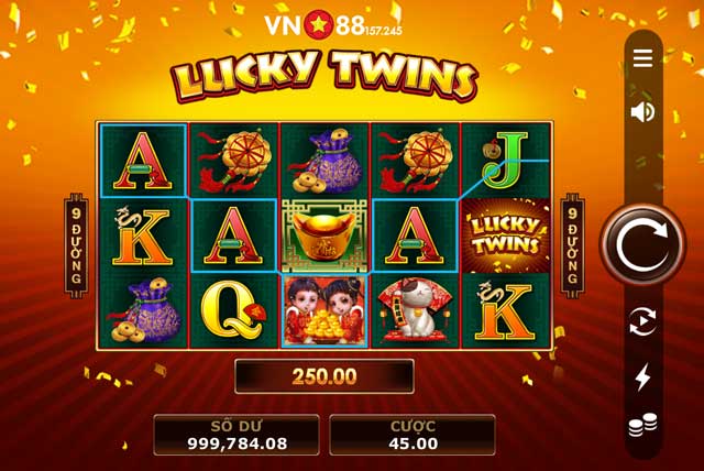 Lucky Twins VN88 - Chia Sẻ Bí Kíp Rinh Thưởng Lớn Từ Cao Thủ Slot 8 Bí quyết chơi Lucky Twins Slot thắng lớn