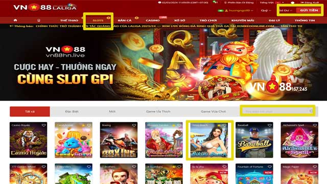 Các bước chơi Bikini Beach chi tiết
