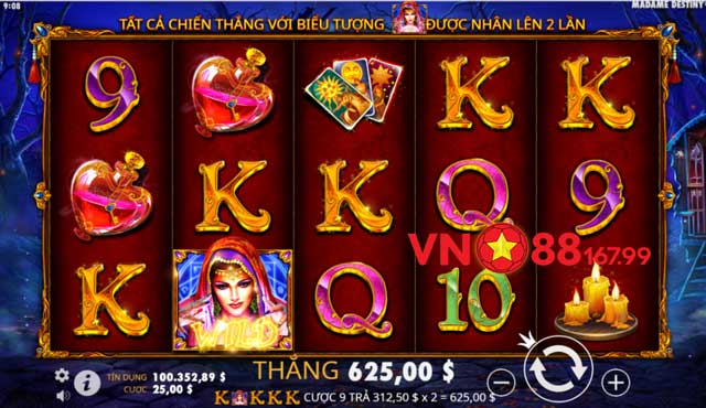 Bật mí cách săn thưởng lớn cùng Madame Destine VN88