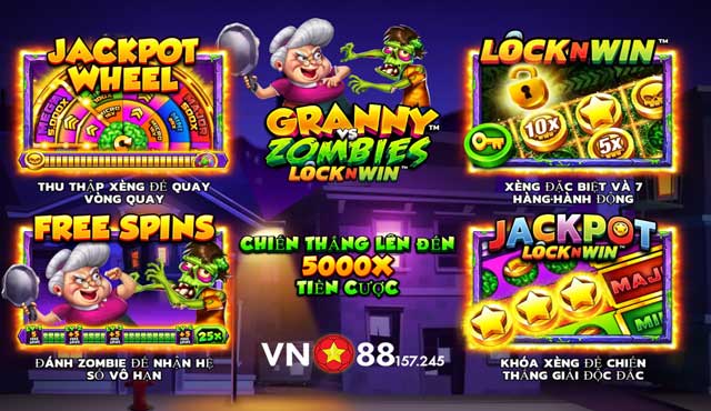 Những tính năng đặc sắc trong Granny vs Zombies