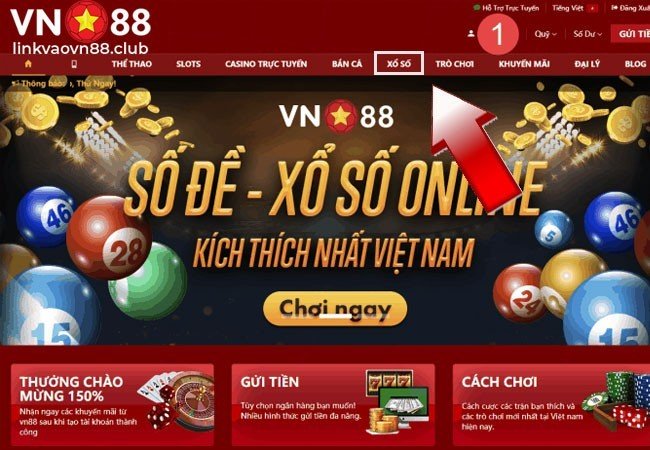 Chọn Fantan ở mục xổ số