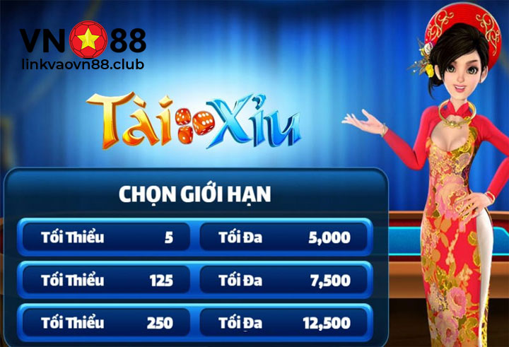 Chọn giới hạn cược