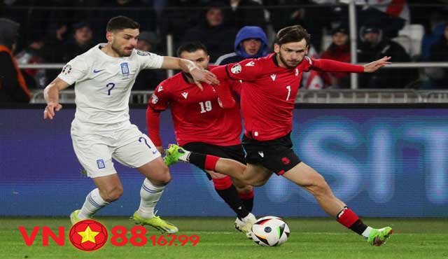 Georgia lần đầu tiên giành quyền dự VCK EURO