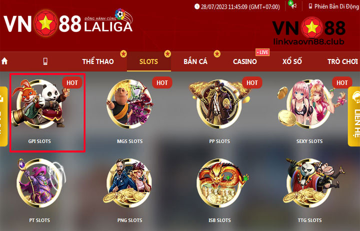 GPI Slots Vn88 là gì?