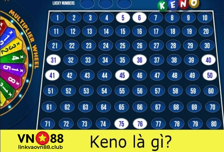 Keno Vn88 Là gì?