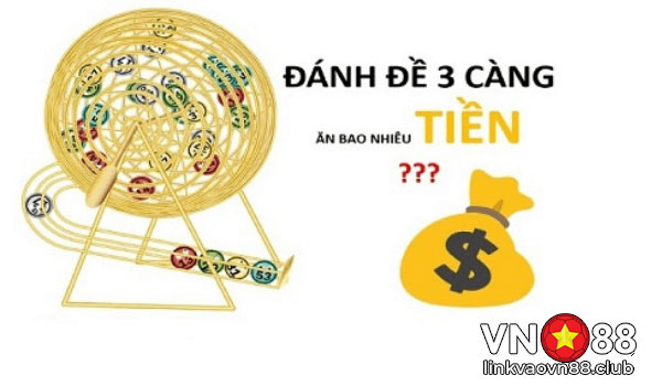 Tính tiền trong lô 3 càng miền Bắc