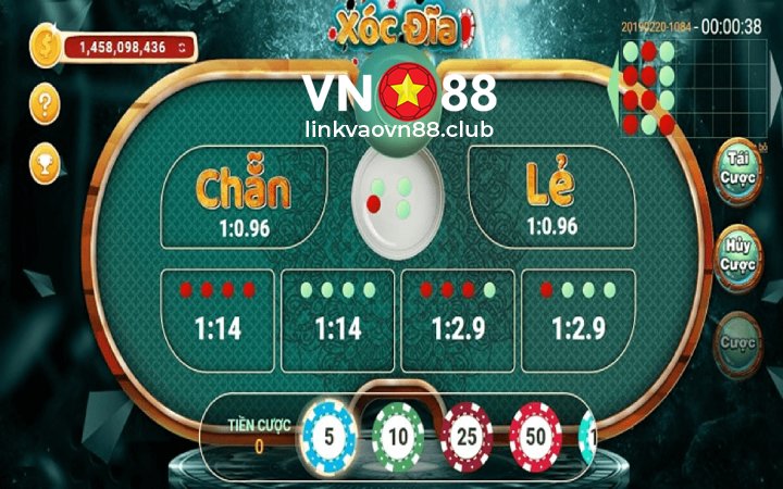 Đặc điểm nổi bật của Xóc Đĩa VN88